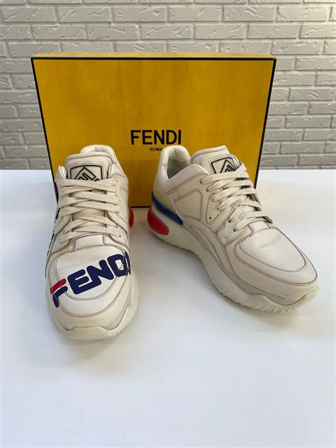 fendi x fila shorts|fila x fendi sneakers.